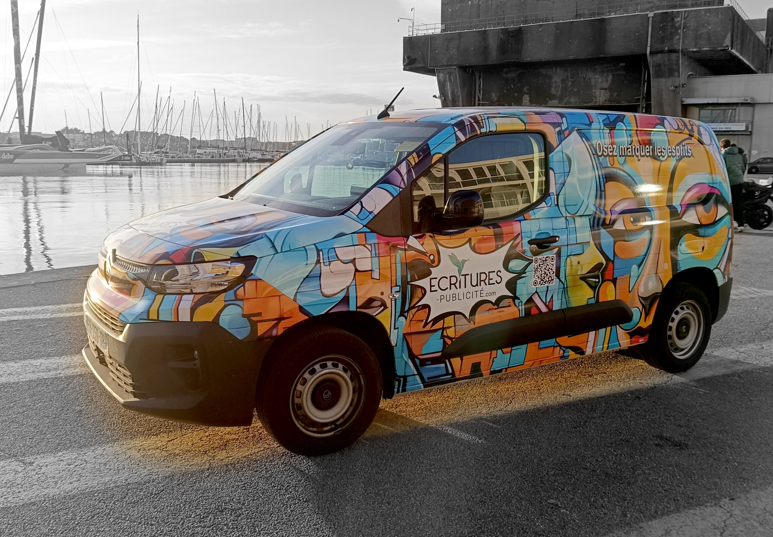 Berni la star Planche logo Écritures