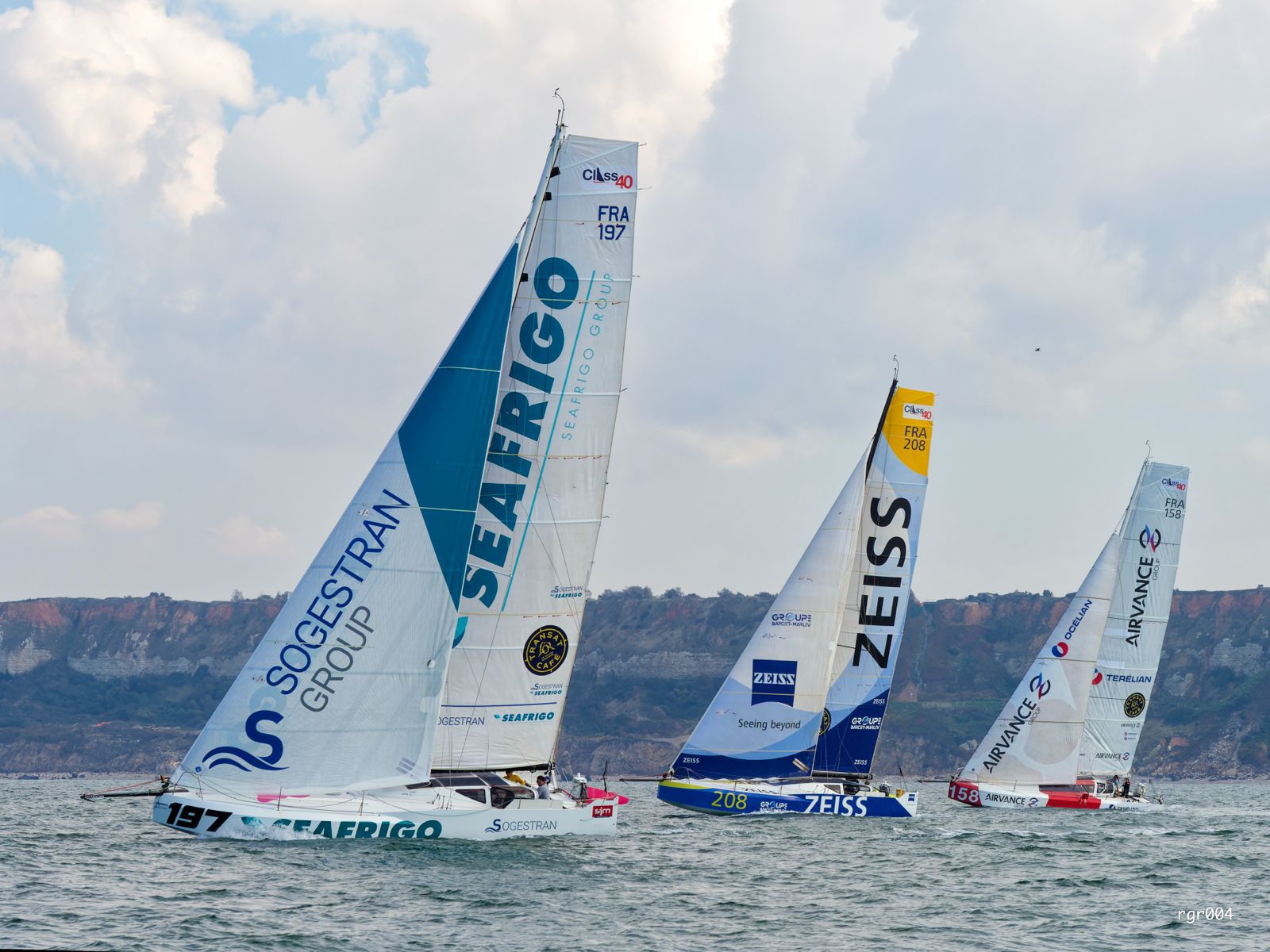 Peinture sur voile Class 40, insigna Décoration Voiles Class 40 Peinture, insigna